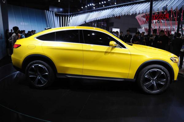Mercedes-Benz представил прототип купе GLC Coupe (ФОТО)