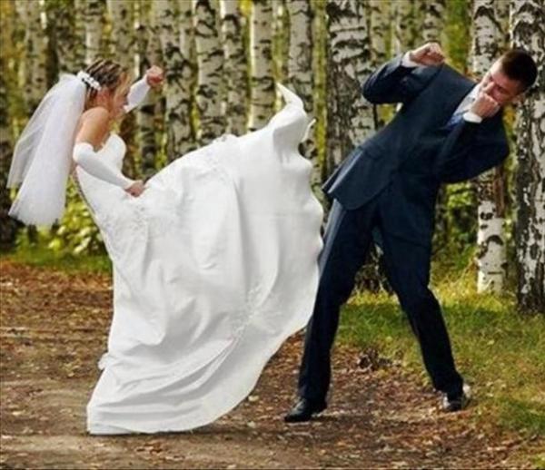 Смешные свадебные фотографии (ФОТО)
