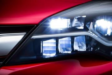 Opel Astra получит светодиодные матричные фары (ФОТО)
