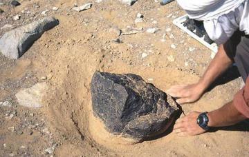 В Сахаре обнаружен уникальный метеорит