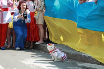 Мегамарш вышиванок в Киеве (ФОТО)