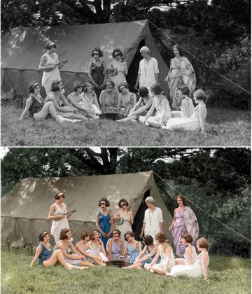 20 старинных фотографий приобрели цвет благодаря Photoshop (ФОТО), (ВИДЕО)