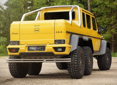 Шестиколесный Mercedes-Benz G63 AMG 6x6 стал ещё более брутальным (ФОТО)