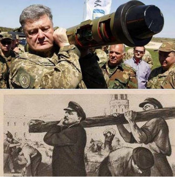 Порошенко и Путин под прицелом интернет-сатиры (ФОТО)