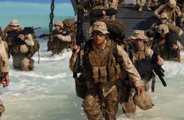 США перебросят в Европу группу морских пехотинцев