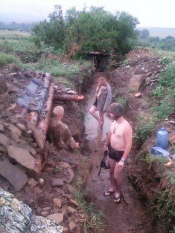 Будни АТО: море и олимпиада в окопах  (ФОТО)
