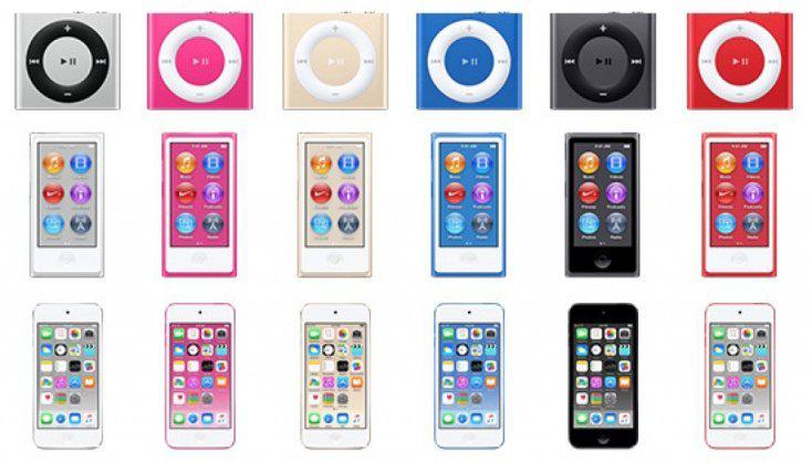 На следующей неделе Apple представит новые плееры iPod (ФОТО)