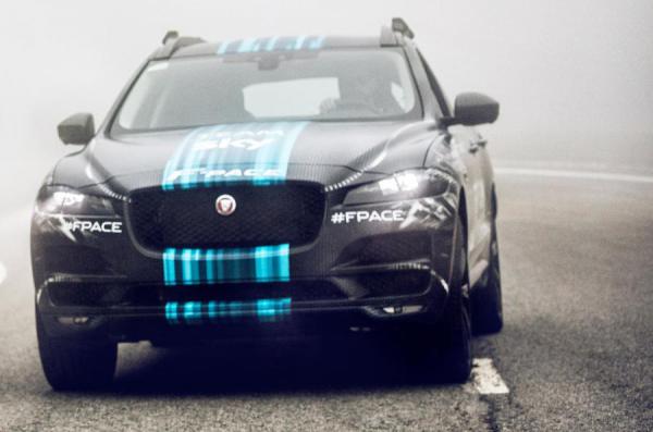 Team Sky выбирает кроссовер Jaguar F-Pace (ФОТО)