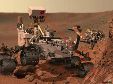Одиннадцатилетние приключения марсохода на Марсе за 8 минут (ВИДЕО)