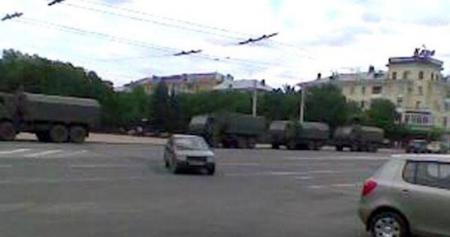 В Луганск прибыло военное пополнение из РФ (ФОТО)