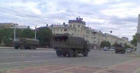 В Луганск прибыло военное пополнение из РФ (ФОТО)