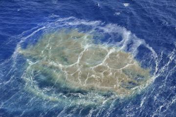 Когда гневается природа: уникальные кадры извержения подводного вулкана (ВИДЕО)