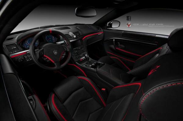 Тюнинг-компания Vilner обновила интерьер Maserati GranTurismo (ФОТО)