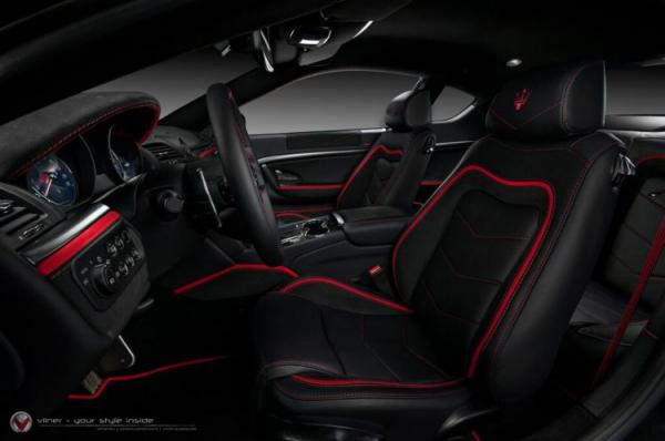 Тюнинг-компания Vilner обновила интерьер Maserati GranTurismo (ФОТО)