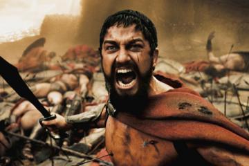 Армия полуголых «спартанцев» шокировала жителей Пекина (ФОТО)