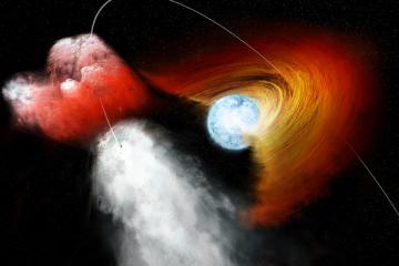 Астрофизики NASA нашли в космосе дырявую звезду
