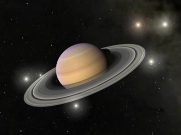 Удивительные снимки Сатурна и его спутников (ФОТО)