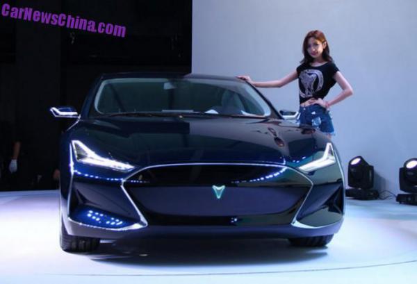 Китайцы создали конкурента  электромобилям Tesla Motors (ФОТО)