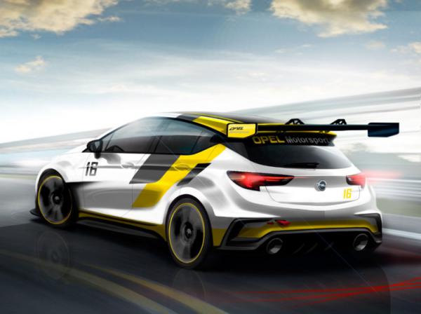 Opel представит гоночную версию Astra (ФОТО)