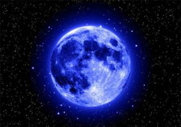 «Голубая Луна» появляется в небе раз в три года (ФОТО)