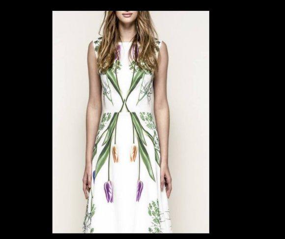 Платье с укропом. Новая мода от Марины Порошенко (ФОТО)