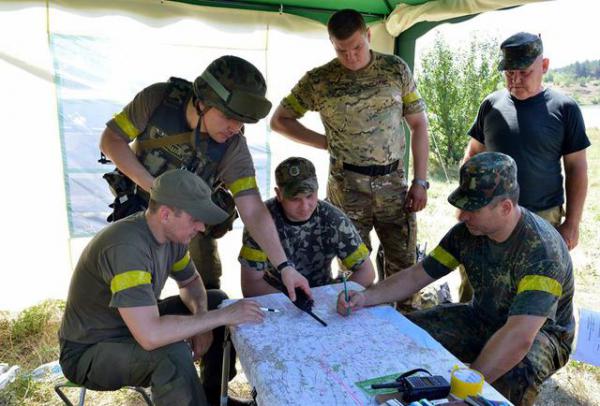 В Донецкой области создали новый спецбатальон для АТО (ФОТО)