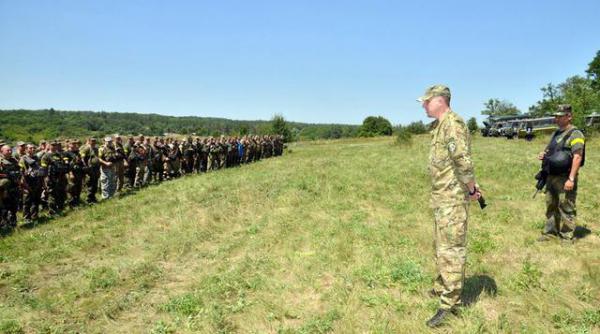 В Донецкой области создали новый спецбатальон для АТО (ФОТО)