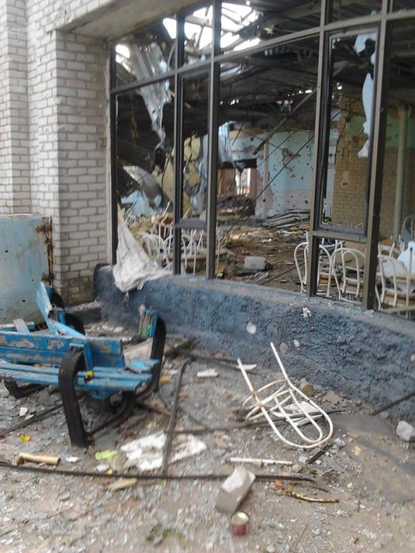 Бойцы «Донбасса» показали, что осталось от Широкино (ФОТО)