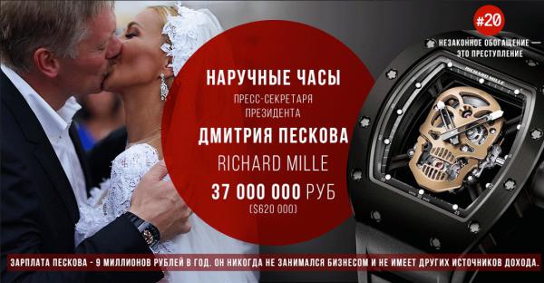 Путин балует своих советников дорогим часами (ФОТО)