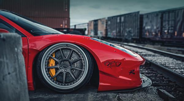 Уникальная Ferrari 458 в японском стиле от Liberty Walk (ФОТО)