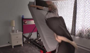 Канадский энтузиаст разработал уникальную кровать-катапульту (ВИДЕО)