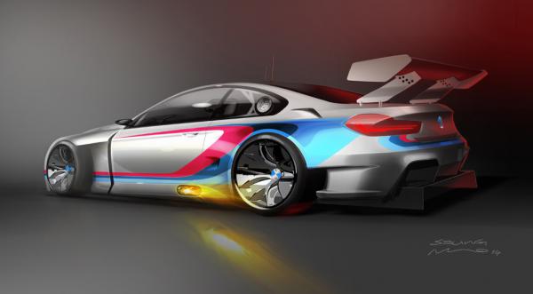 BMW представит гоночное купе M6 GT3 (ФОТО)