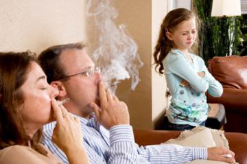 Пассивное курение делает детей агрессивными