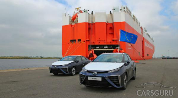 Toyota принимает заказы на водородные автомобили Mirai (ФОТО)