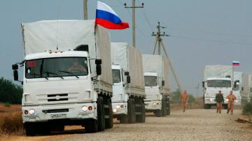 Россия Донбасс не бросает. Местные жители ждут гуманитарный конвой