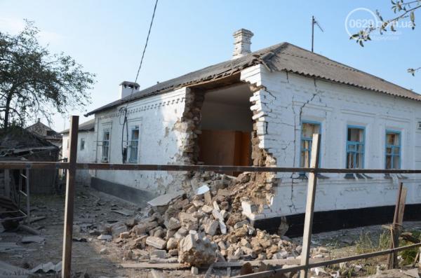 Жители Сартаны приходят в себя после вчерашних обстрелов (ВИДЕО) 