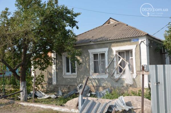 Жители Сартаны приходят в себя после вчерашних обстрелов (ВИДЕО) 