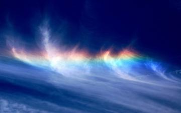 Чудеса природы. Уникальная радуга в американском небе (ФОТО)