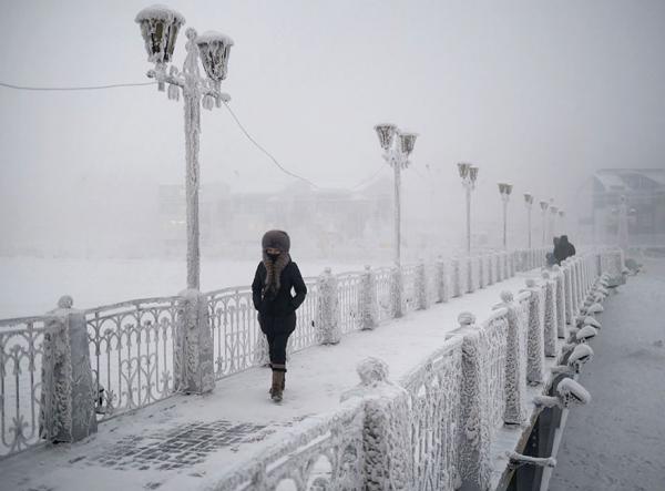 Экстремальный туризм. Самый холодный город в мире (ФОТО)