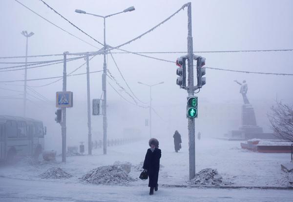 Экстремальный туризм. Самый холодный город в мире (ФОТО)