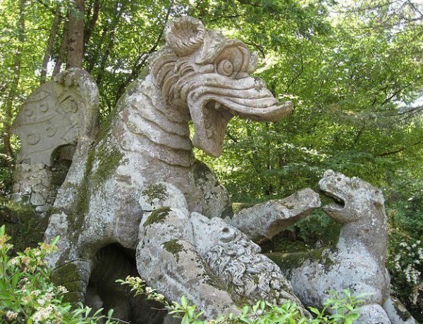 Сакро Боско – «Сад Чудовищ» в Италии (ФОТО)