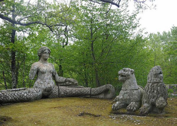 Сакро Боско – «Сад Чудовищ» в Италии (ФОТО)