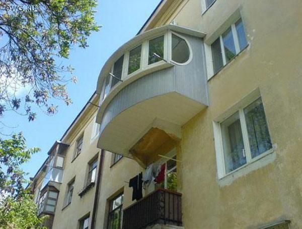 Суровые и экстремальные балконы (ФОТО)
