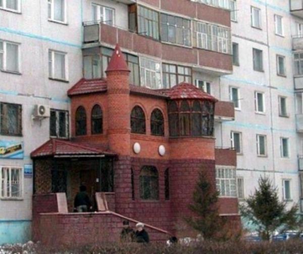 Суровые и экстремальные балконы (ФОТО)