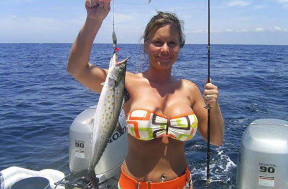 Очаровательные девушки-рыболовы (ФОТО)