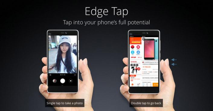 Xiaomi представила недорогой флагман с уникальной технологией Edge Tap (ФОТО)