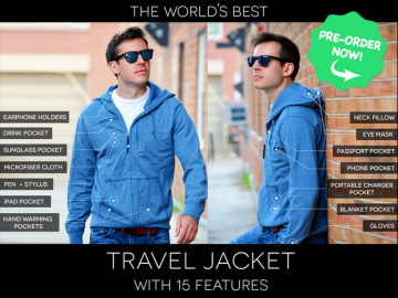 Куртка путешественника собрала $8 млн на Kickstarter