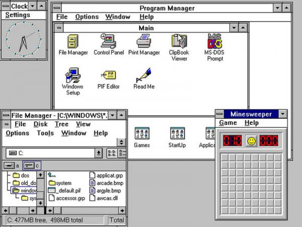 Эволюция Windows: как менялась самая популярная ОС за 30 лет (ФОТО)