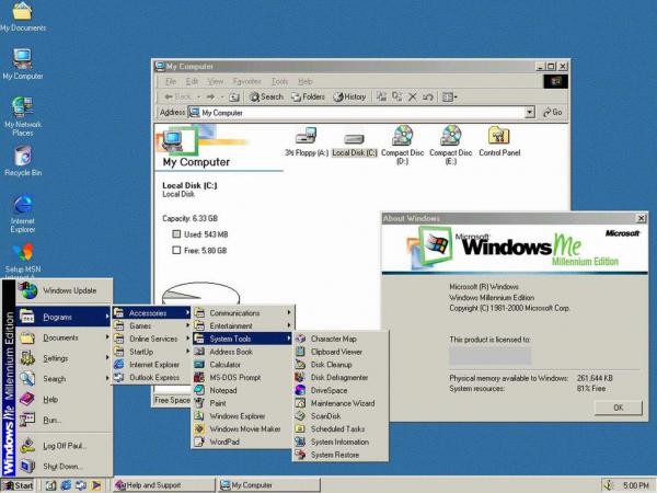 Эволюция Windows: как менялась самая популярная ОС за 30 лет (ФОТО)
