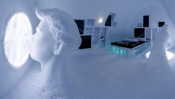 Будущей зимой в Швеции вновь откроют самый удивительный отель в мире (ФОТО)